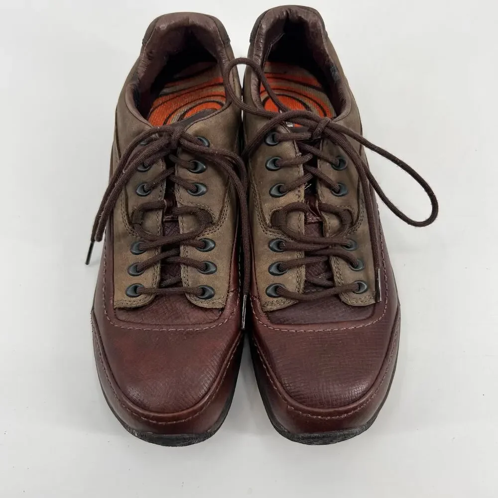 Merrell Continuum Low Hiking Shoes element redwood lace up sneakers gorpcore 7.5